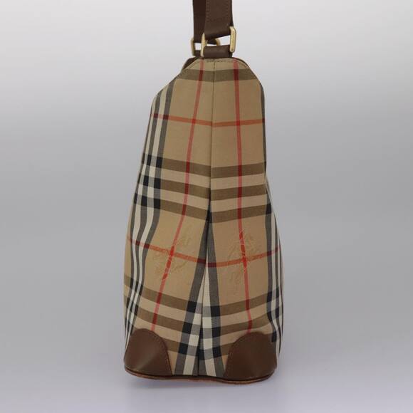 Burberry Nova Check Shoulder Bag Canvas Beige - Picture 4 of 16